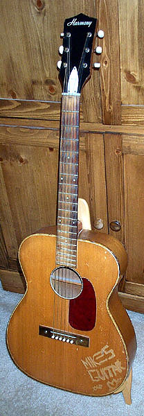 '60s Harmony Flattop.