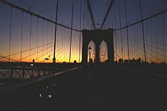 brooklyn bridge, copyright philip greenspun, 1994.