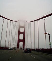 a foggy day... in san-fran town...